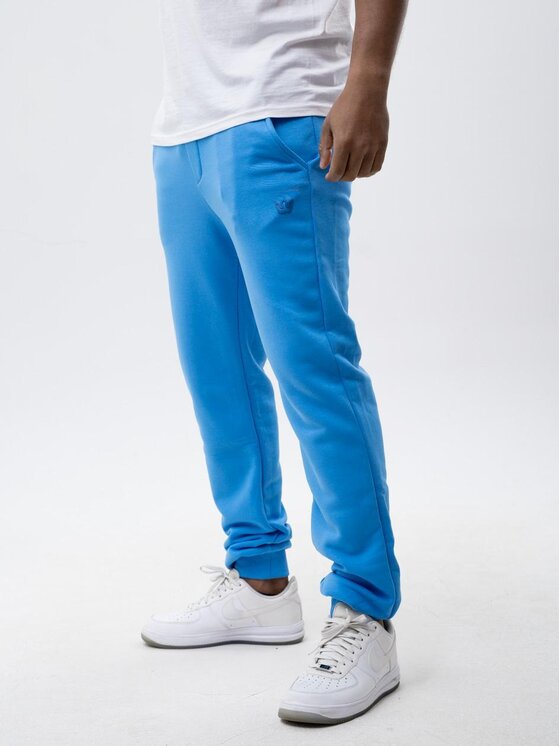 Jigga Wear Jigga Wear Komplet dresowy Komplet Dresowy Męski Niebieski Jigga Wear Simple Crown XXL Niebieski Regular Fit