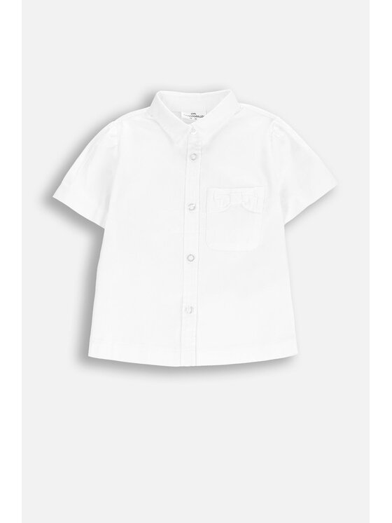 Coccodrillo Coccodrillo Koszula WC5140203EJG-001 Biały Regular Fit