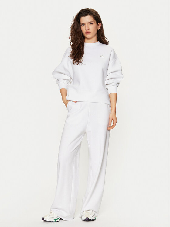 Lacoste Lacoste Felpa SF5614 Bianco Oversize