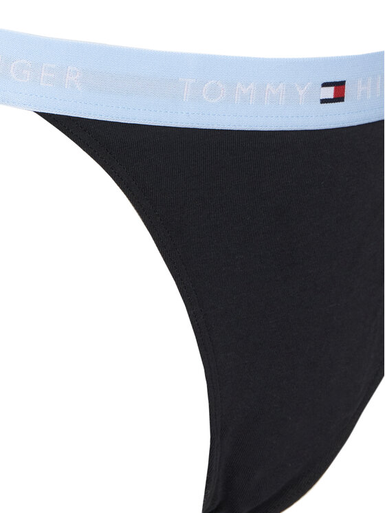 Tommy Hilfiger Tommy Hilfiger Stringu komplekts UW0UW06518 Melns