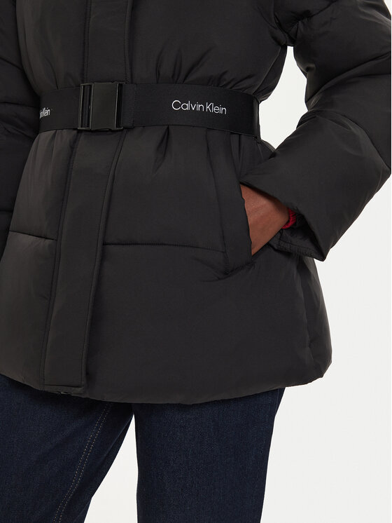 Calvin Klein Jeans Calvin Klein Jeans Μπουφάν χειμωνιάτικο J20J224107 Μαύρο Relaxed Fit