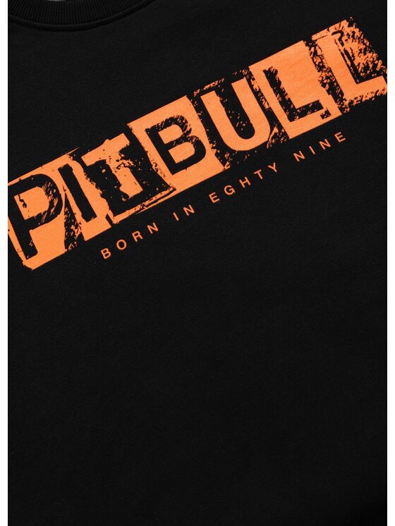 PITBULL PITBULL Bluza BLACKY Czarny Regular Fit