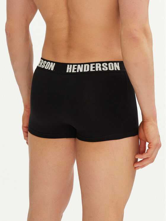 Henderson Henderson Komplet 3 par bokserek Orchid 42742 Czarny