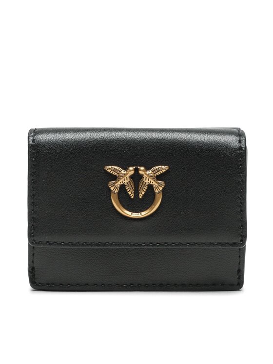 PINKO Pinko Malá dámska peňaženka Wallet Micro. AI 23-24 PCPL 101540 A0QO Čierna