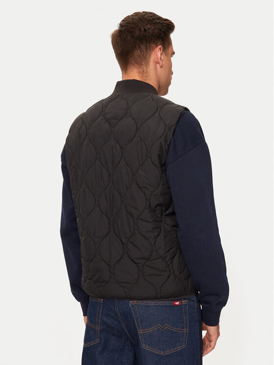 Jack&Jones Jack&Jones Prsluk Koda 12258386 Crna Regular Fit