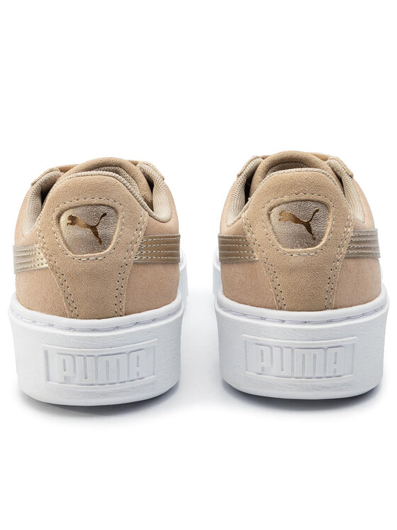 Puma Puma Сникърси Suede Platform Bubble Wn's 364594 Бежов
