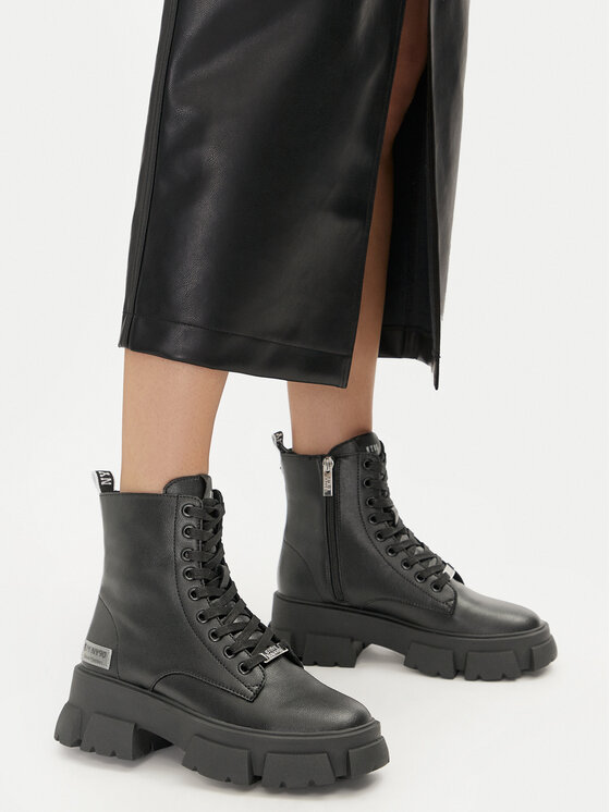 Steve Madden Steve Madden Ghete Tanker SM11001261-03001-017 Negru