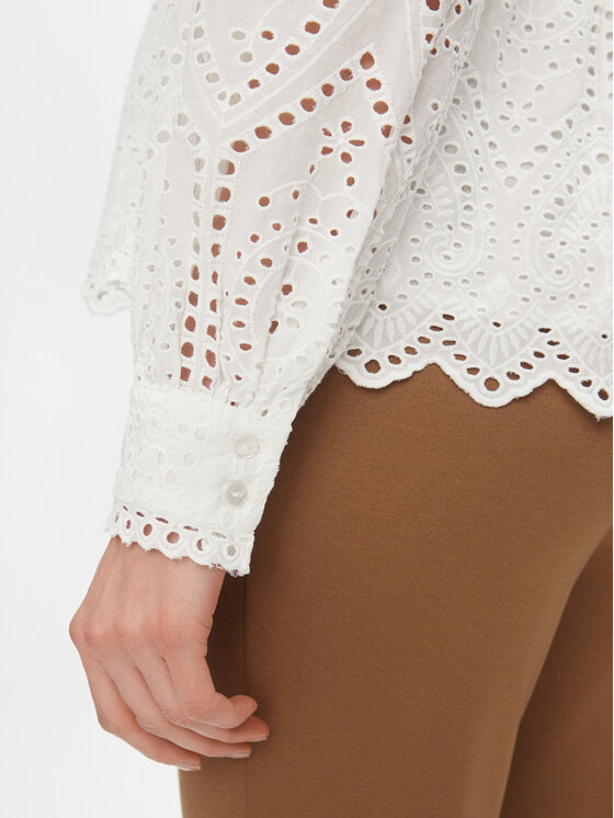 YAS YAS Блузка Holi 26026822 Білий Regular Fit