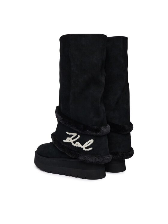 KARL LAGERFELD KARL LAGERFELD Μπότες Skylar KL48672 Μαύρο