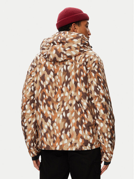 Napapijri Napapijri Анорак Rf Next Aop 1 NP0A8AHX Кафяв Regular Fit