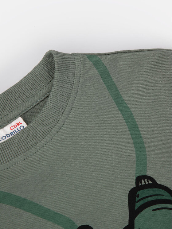 Coccodrillo Coccodrillo Blusa WC4143102NAK Verde Regular Fit