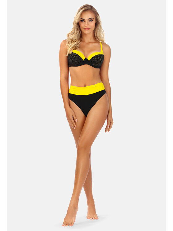 Miss Lou Miss Lou Bikini ML007 Nero