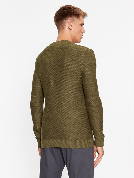 Tommy Jeans Tommy Jeans Pulover DM0DM15060 Verde Regular Fit