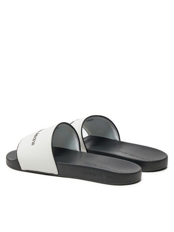 Calvin Klein Jeans Calvin Klein Jeans Plätud Slide Institutional YM0YM01019 Valge