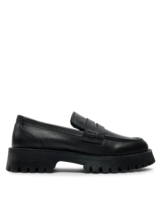 Guess Guess Slipper FM8GOM LEA12 Schwarz