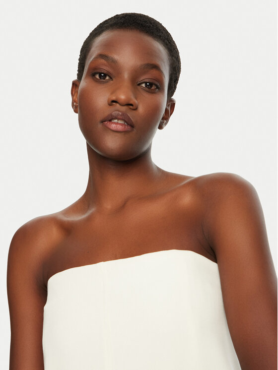 Herskind Herskind Φόρεμα κοκτέιλ Carly 5422177 Λευκό Loose Fit