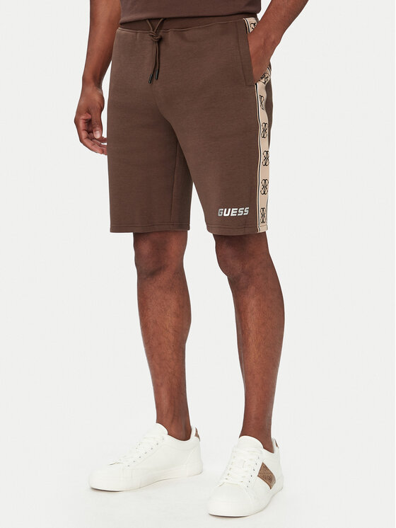 Guess Guess Спортивні шорти Z4RD04 KB3P2 Темно-коричневий Regular Fit