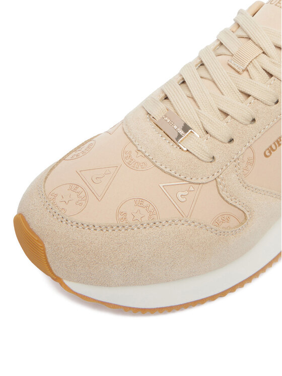 Guess Jeans Guess Jeans Sneakersy CWBEO-K250087 Beżowy jasny