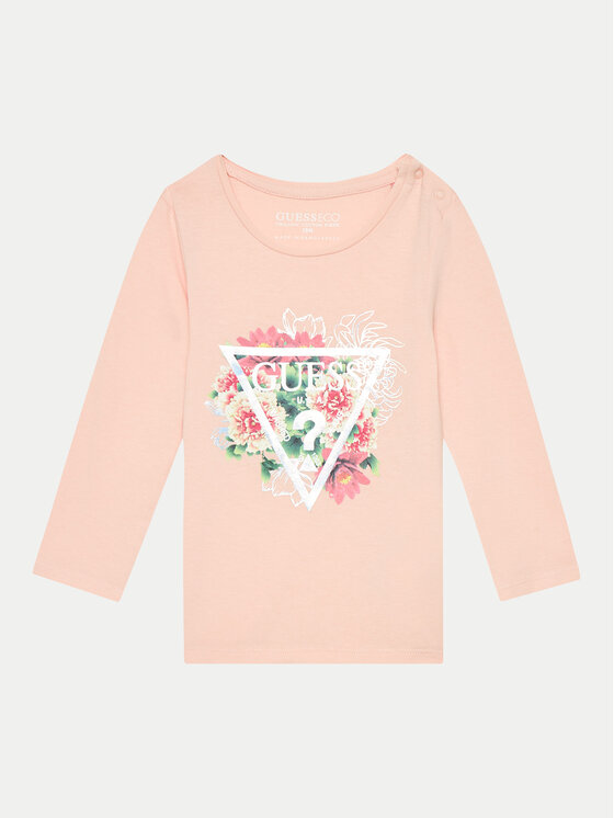 Guess Blúzka A4YI05 K6YW4 Ružová Regular Fit