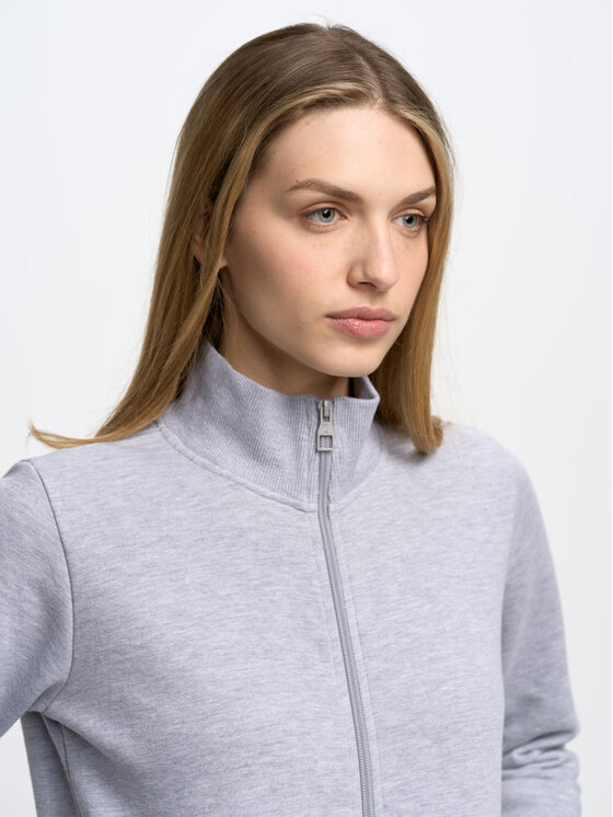 BIG STAR BIG STAR Bluza CHITA_901_170 Szary Basic Fit