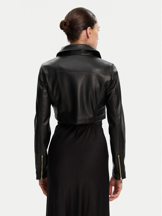 Rinascimento Rinascimento Куртка зі штучної шкіри CFC0119617003 Чорний Regular Fit