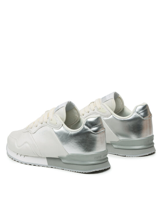 Pepe Jeans Pepe Jeans Снікерcи London W Part PLS31465 Écru