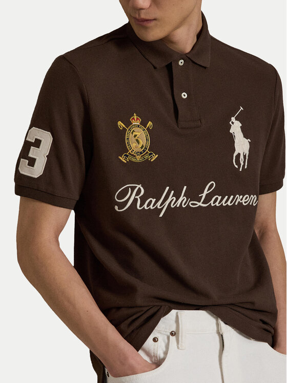 Polo Ralph Lauren Polo Ralph Lauren Polo särk 710B20009002 Pruun Regular Fit