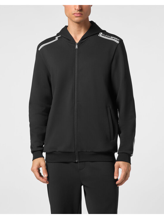 Plein Sport Plein Sport Bluza 14157 Czarny Regular Fit