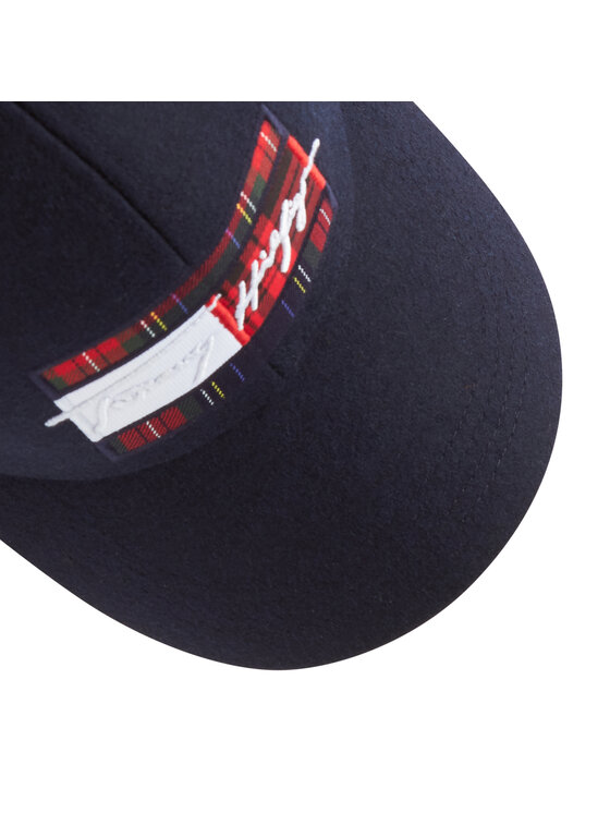 Tommy Hilfiger Tommy Hilfiger Шапка с козирка Th Signature Flag Cap AM0AM07037 Тъмносин