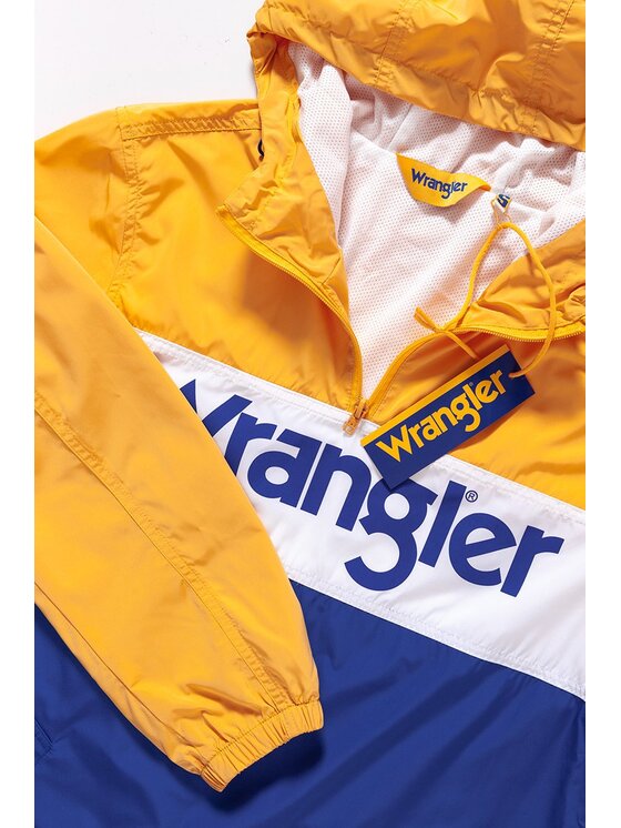 Wrangler Wrangler Giacca di transizione PAUL POP-OVER Blu Regular Fit