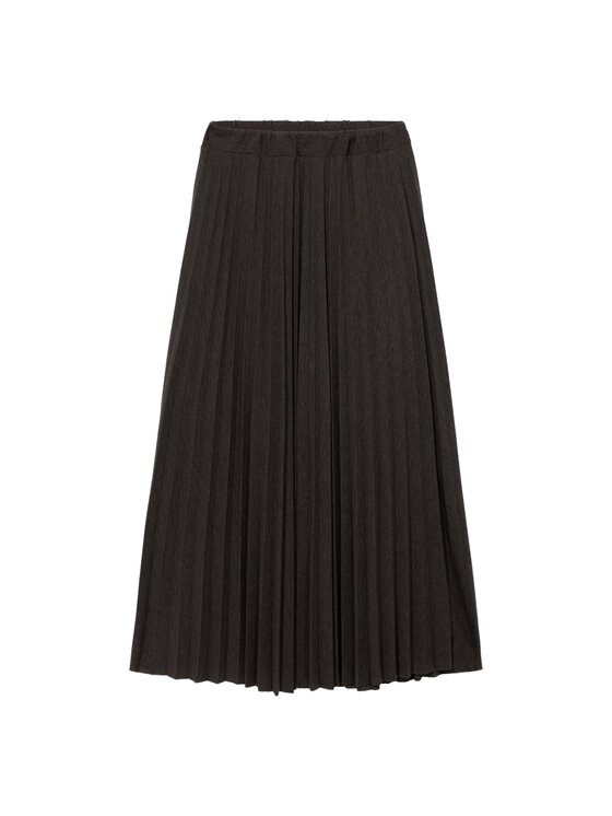 Oltre Oltre Spódnica maxi 1016J000315N013 Szary A-Line Fit