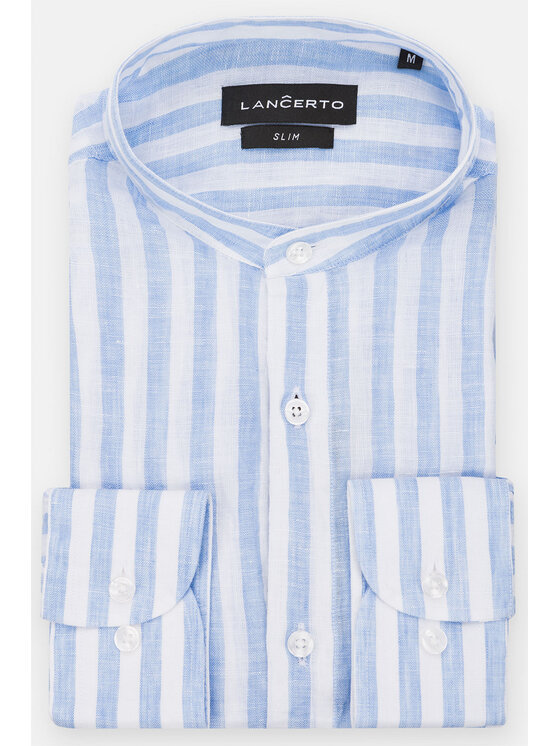 Lancerto Lancerto Koszula Paloma KO073122000014 Niebieski Slim Fit