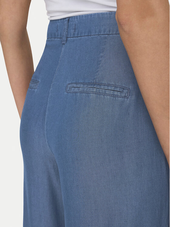 JDY JDY Medžiaginės kelnės Jasper 15283508 Mėlyna Wide Leg