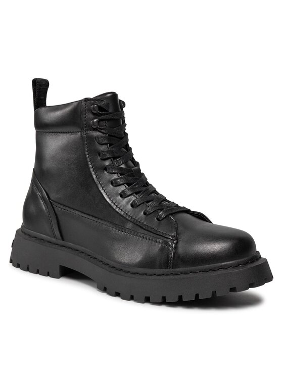 Tommy Jeans Tommy Jeans Μποτίνια Tjm Lace Up Boot EM0EM01363 Μαύρο