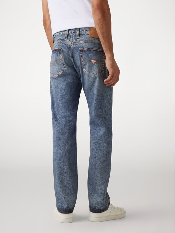 Guess Guess Jeansy 173013 Niebieski Regular Fit