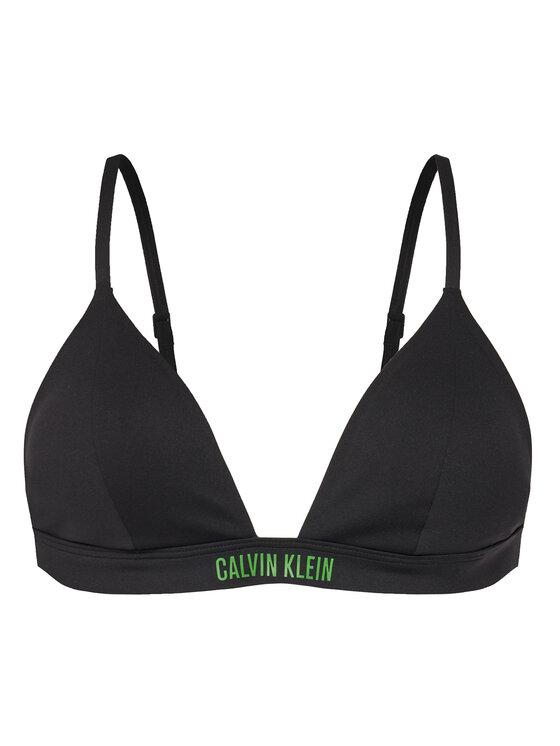 Calvin Klein Swimwear Calvin Klein Swimwear Bikini pezzo sopra KW0KW02785 Nero