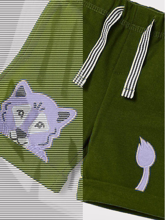 Pantaloncini sportivi 1229 Blu Regular Fit