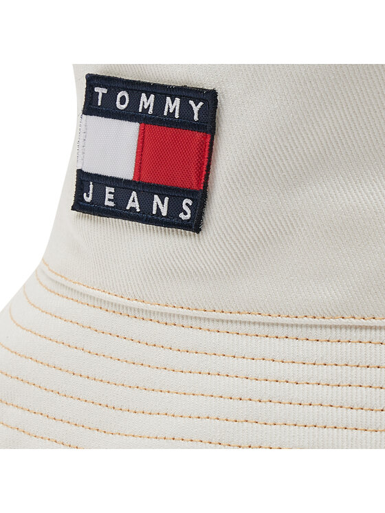 Tommy Jeans Tommy Jeans Kalap Denim Bucket AM0AM09584 Bézs