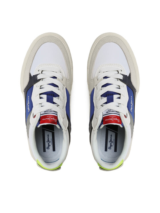 Pepe Jeans Pepe Jeans Sneakersy Kenton Master Combi B PBS30548 Biały