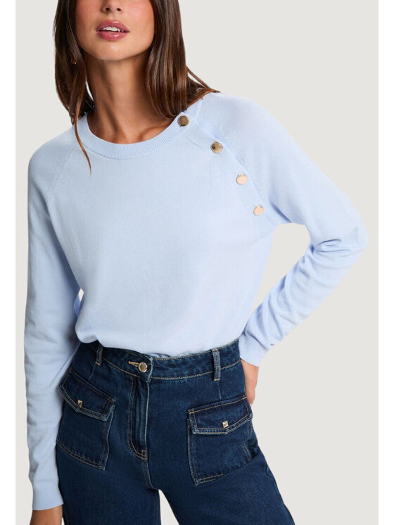 Morgan De Toi Morgan De Toi Maglione 261-MISTRA Blu Casual Fit