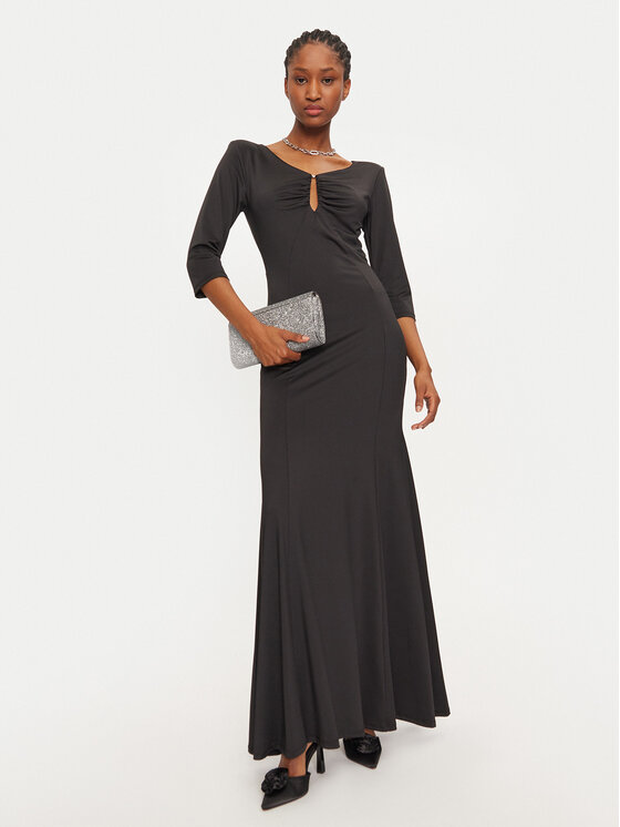 Rinascimento Rinascimento Õhtune kleit 1000768770831 Must Regular Fit