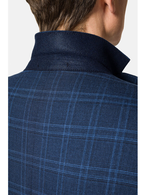 Lancerto Lancerto Garnitur Baltimore GA073123000003 Granatowy Slim Fit