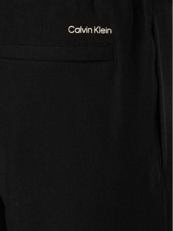 Calvin Klein Jeans Calvin Klein Jeans Παντελόνι φόρμας LV04RF249G Μαύρο Regular Fit