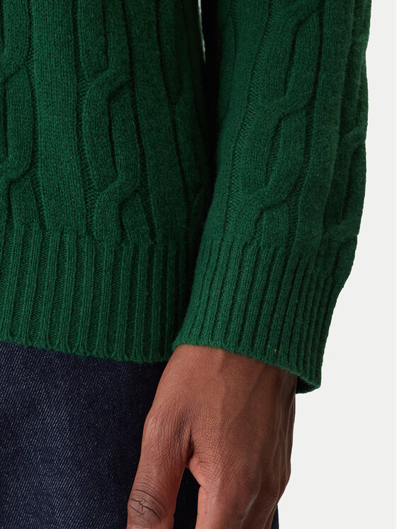 Gant Gant Pulover 8050213 Verde Regular Fit