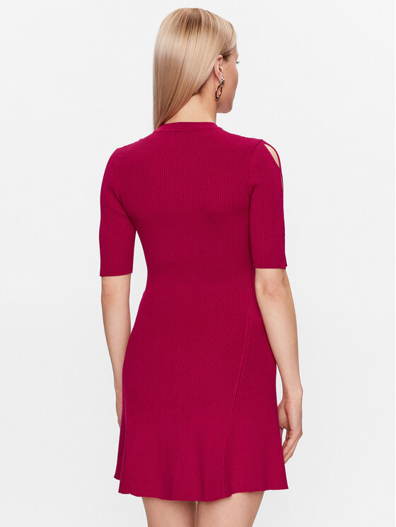 PINKO Pinko Kootud kleit 101227 A0TU Punane Regular Fit