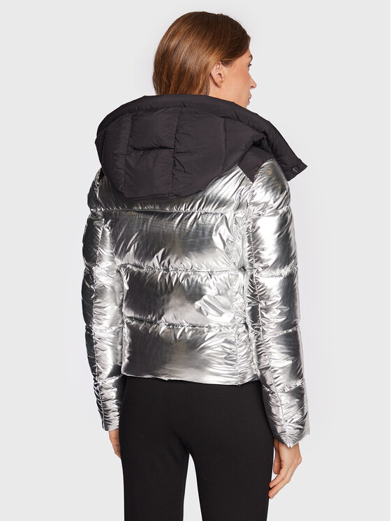 RefrigiWear RefrigiWear Giubbotto invernale Maggy W12500 NY0188 Argento Slim Fit