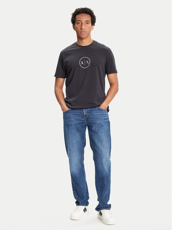 Armani Exchange Armani Exchange T-Shirt XM001853 AF10356 UB101 Granatowy Regular Fit