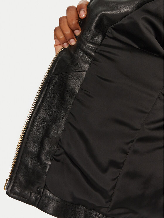 YES LONDON YES LONDON Lederjacke NP1994 Schwarz Regular Fit