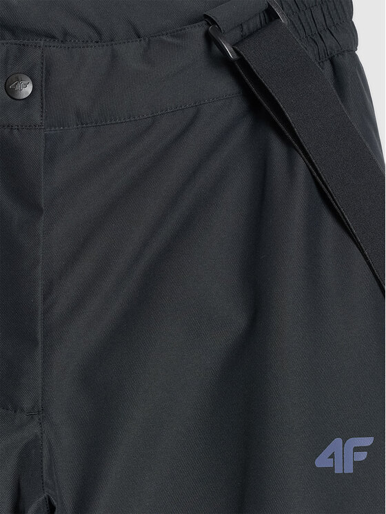 4F 4F Spodnie narciarskie BASIC SKI Czarny Regular Fit