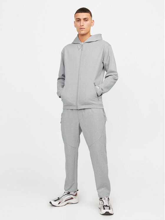 Jack & Jones Jack & Jones Spodnie dresowe Will 12253727 Szary Slim Fit